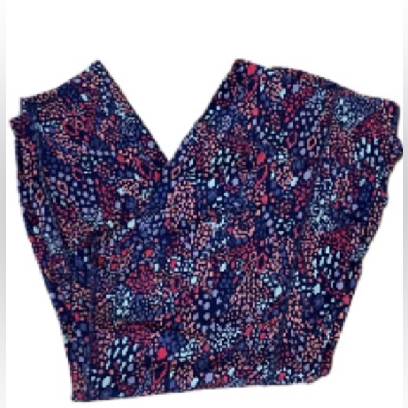 EUC Colorful Ankle Leggings Plus Size 2X - Picture 1 of 11